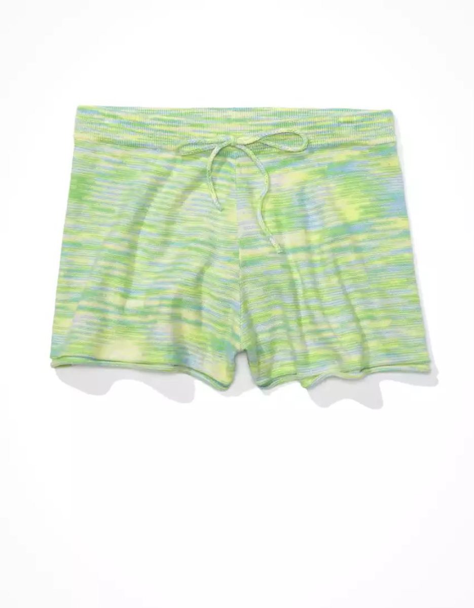 Shorts American Eagle AE Pull Vert Femme | EPG-12019180